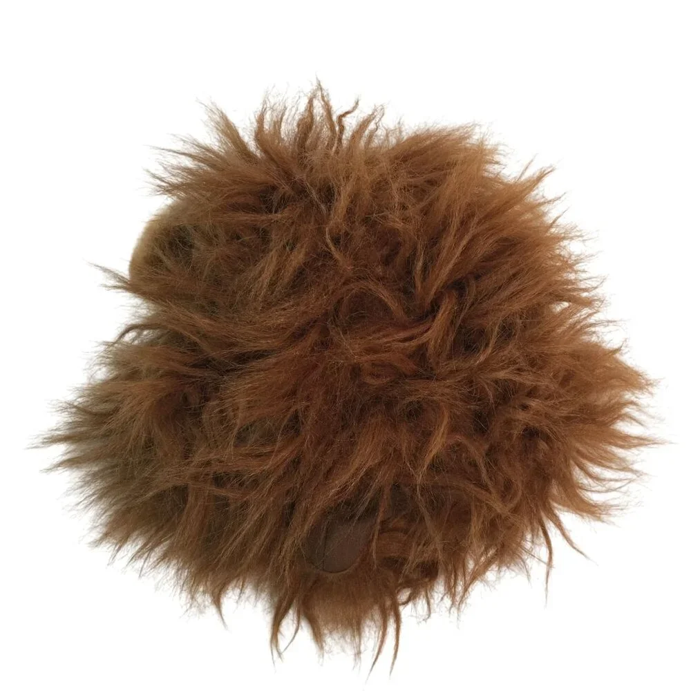 Build A Bear Clothes Wizard of Oz Cowardly Lion Costume w/Hood and Courage Badge